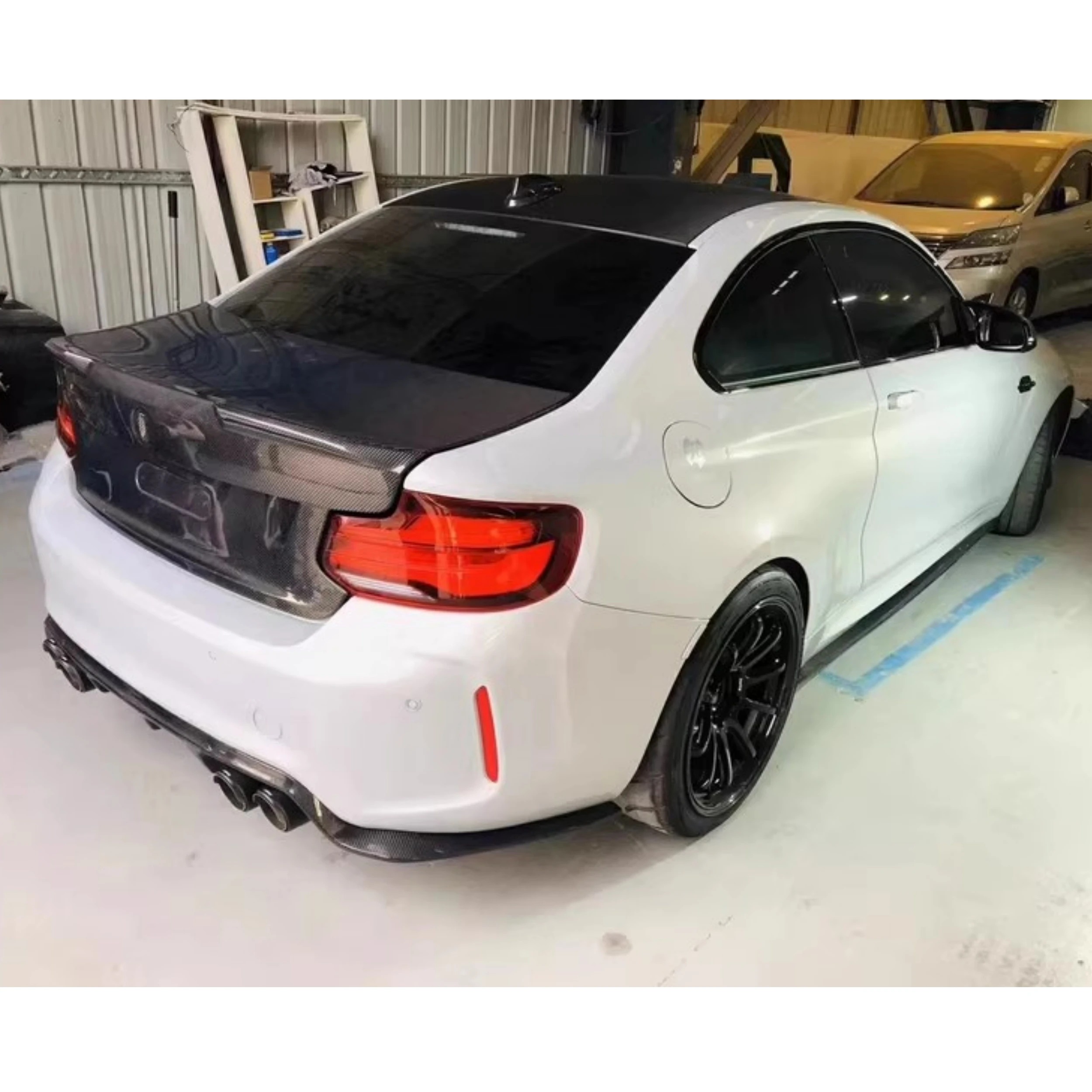 Hot Selling High Quality Carbon Fiber Rear Trunk Cover Deck Lid for  2 Series M2 M2C F22 F87 Trunk Cover Trunk Hood OEM Style
